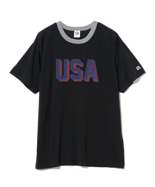 RUSSELL ATHLETIC USA製　リンガーT Russell Athletic tシャツ 「別注」RUSSELL ATHLETIC / リンガー