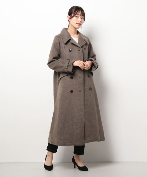 MURUA（ムルーア） チェスターコート 1 グリーン レディース