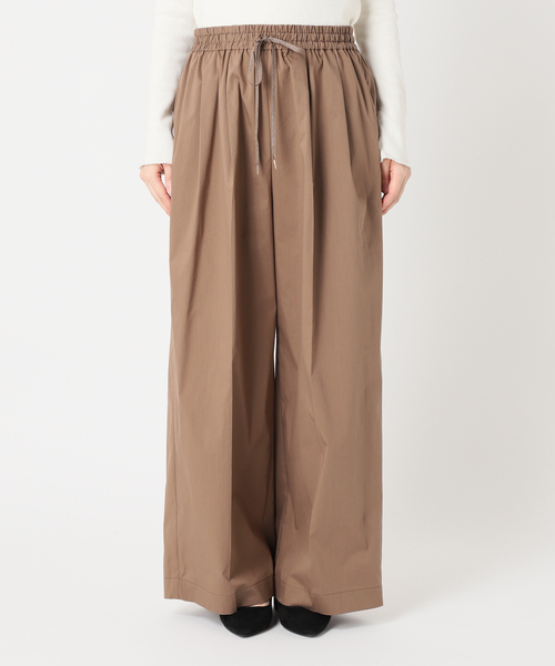 JOURNAL STANDARD L'ESSAGE イージーパンツ JOURNAL STANDARD L'ESSAGE｜VIS/LINEN タックイージーパンツ