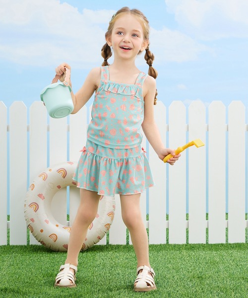 Combi mini 水着 セパレート水着（いちご・シェル） キッズ 子供