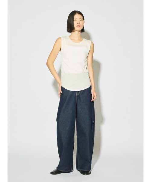 tシャツ MIDIUMISOLID for Ladies リブタンクトップ レディース MIDIUMISOLID tシャツ for Ladies リブタンクトップ レディース