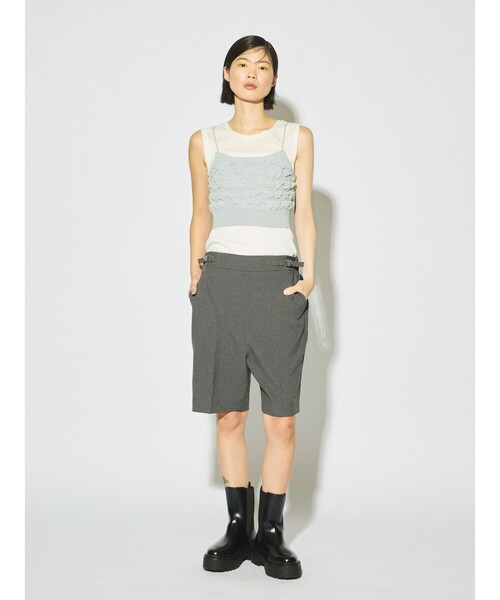 tシャツ MIDIUMISOLID for Ladies リブタンクトップ レディース MIDIUMISOLID tシャツ for Ladies リブタンクトップ レディース