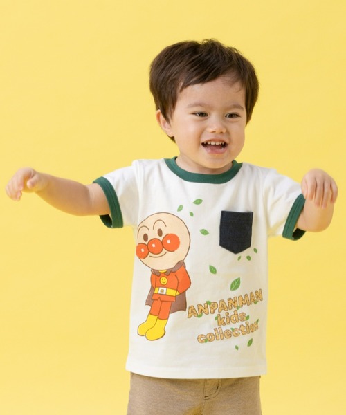 ANPANMAN KIDS COLLECTION tシャツ アンパンマンばいきんまん