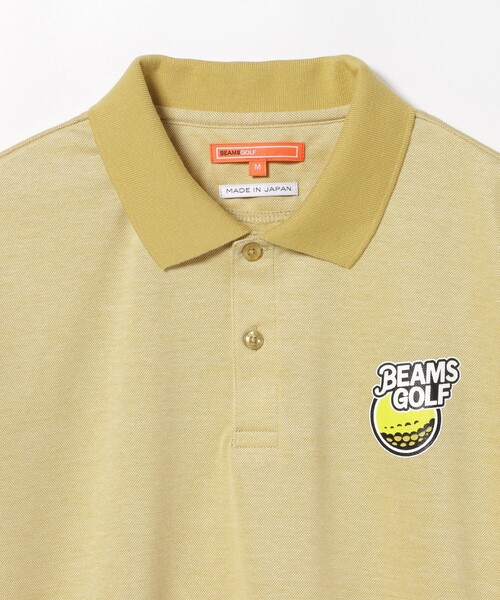 BEAMS GOLF ポロシャツ 「MEN」ORANGE LABEL / フルーツロゴ