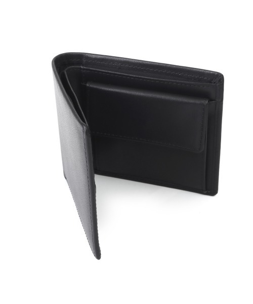 GAZIL 二つ折り財布 財布 牛革スムース二つ折り財布 メンズ : ZOZOTOWN