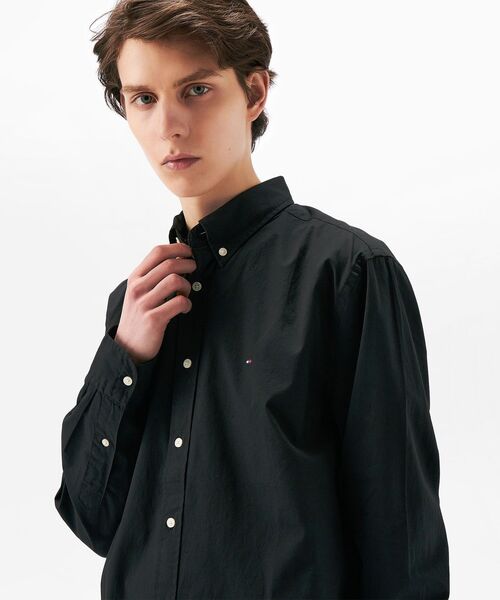 トミー ヒルフィガー（ ）/コアフレックスポプリンソリッドシャツ TOMMY HILFIGER（トミー・ヒルフィガー） シャツ コアフレックス