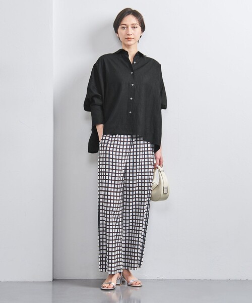 ブラウス シャツ リネンドルマンシャツ レディース UNITED ARROWS ブラウス シャツ リネン ドルマン レディース