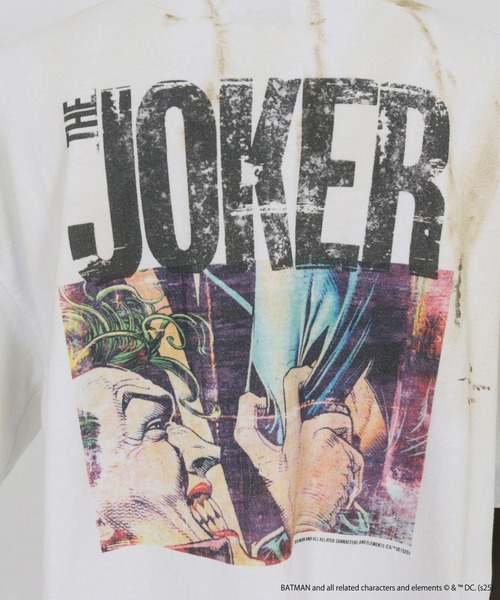 tシャツ ADAMPATEK/「THE JOKER」 comic T/ジョーカーコラボコミックプリントT(AP2514030) レディース メンズ ADAM PATEK tシャツ ADAMPATEK/「THE JOKER」 comic T