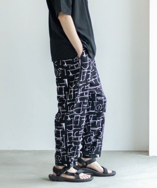 パンツ 柔らかくて着心地のよい冷感レーヨンアンクルパンツ メンズ レディース | NAVY（ファッション） | 13