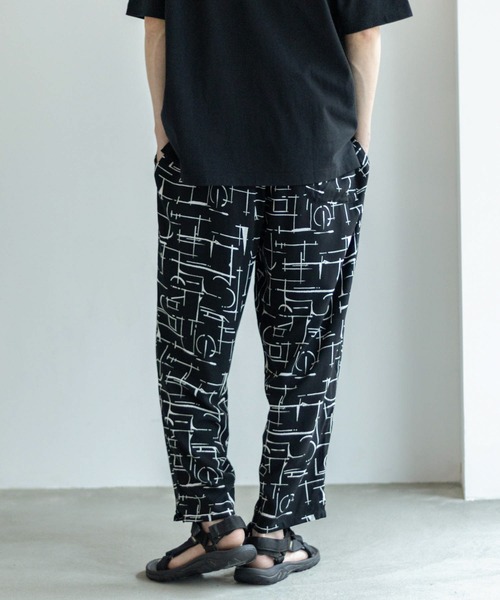 パンツ 柔らかくて着心地のよい冷感レーヨンアンクルパンツ メンズ レディース | NAVY（ファッション） | 14