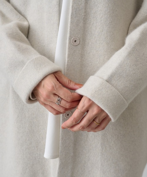 BEARDSLEY（ビアズリー） ニットコート FREE モカ レディース