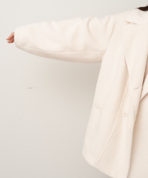 「Chico」 チェスターコート 0 ブラック レディース_画像9