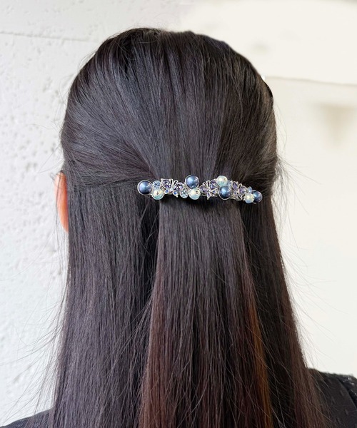 【ANNA SUI】即対応 バタフライモチーフ ヘアバレッタ バタフライモチーフ ヘアバレッタ