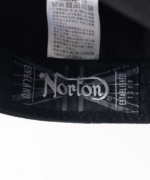 キャップ 帽子 Norton 同色刺繍キャップ 帽子 メンズ | ノートン | 08