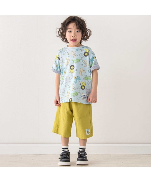 ■もんページ■ 半袖 オーバーサイズド コットン Tシャツ Powered by GORO