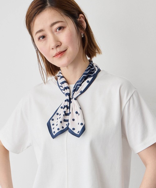 Petit Honfleur ストール マフラー 「接触冷感」ワンタッチスカーフ