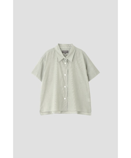ブラウス シャツ HAIRLINE STRIPE COTTON LINEN レディース MARGARET HOWELL ブラウス シャツ HAIRLINE STRIPE COTTON LINEN