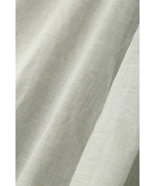 MARGARET HOWELL ブラウス シャツ HAIRLINE STRIPE COTTON LINEN