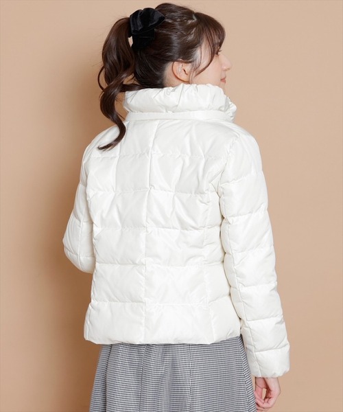 HYSTERIC GLAMOUR◇ロングダウンジャケット/FREE/ポリエステル/BRD