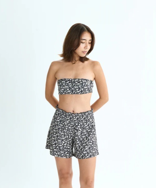 ROXY（ロキシー） 水着 LA VIE /ロキシー花柄バンドゥ・フレア