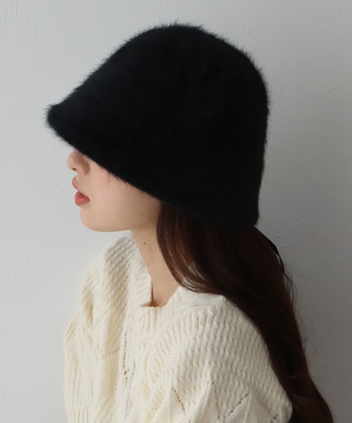 「BLUEEAST」 ハット FREE オフホワイト レディース_画像7