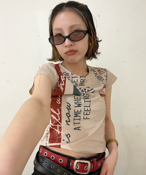 JEANASIS tシャツ 「25quee」ヴィンテージロゴチビTEE/575735