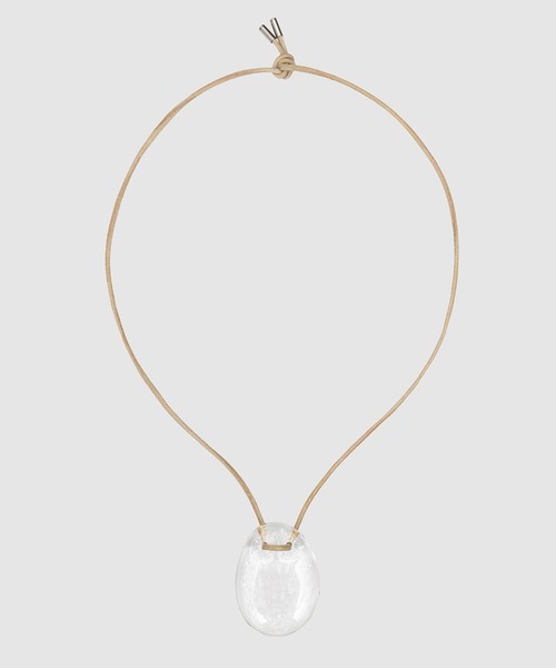 SEYA. セヤ ドロップネックレス ガラス big drop glass necklace