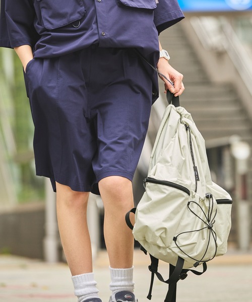 KiU（キウ） デイバック リュック 別注 撥水 パッカブル ドロスト