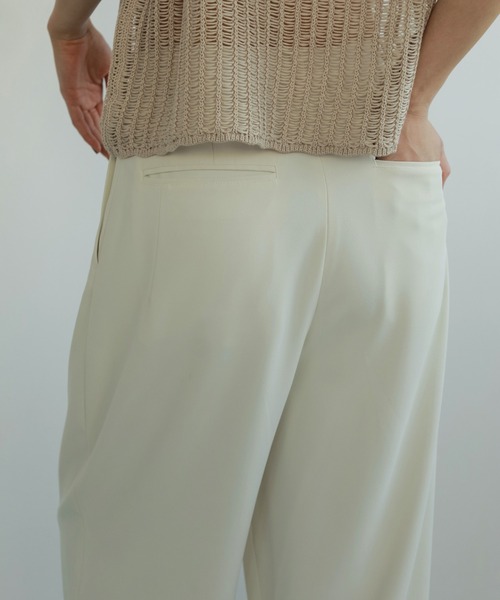 anuke パンツ Georgette Cocoon Pants レディース : ZOZOTOWN
