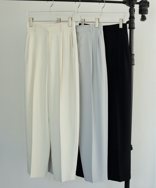 anuke パンツ Georgette Cocoon Pants レディース : ZOZOTOWN