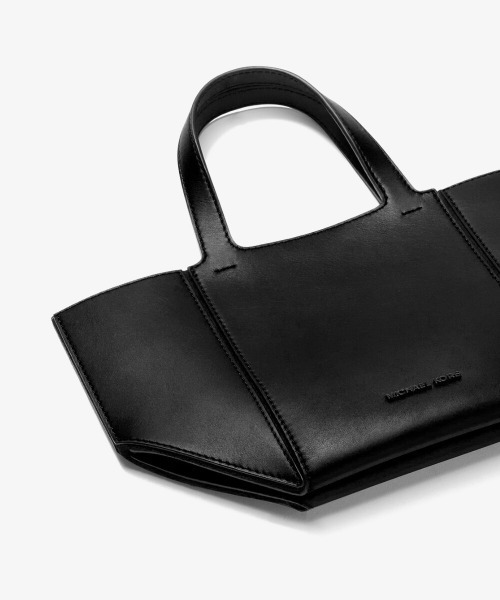 MICHAEL KORS JORDI レザー トート　スモール　バック　ブラック MICHAEL KORS（マイケルコース） トートバッグ JORDI レザー トート