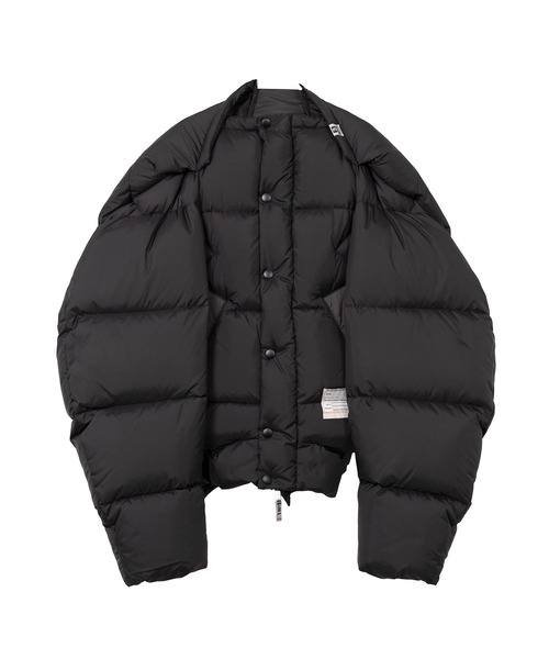 ダウンコート ダウンジャケット Reversed Front Down Jacket レディースの画像