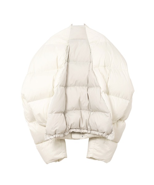 ダウンコート ダウンジャケット Reversed Front Down Jacket レディースの画像