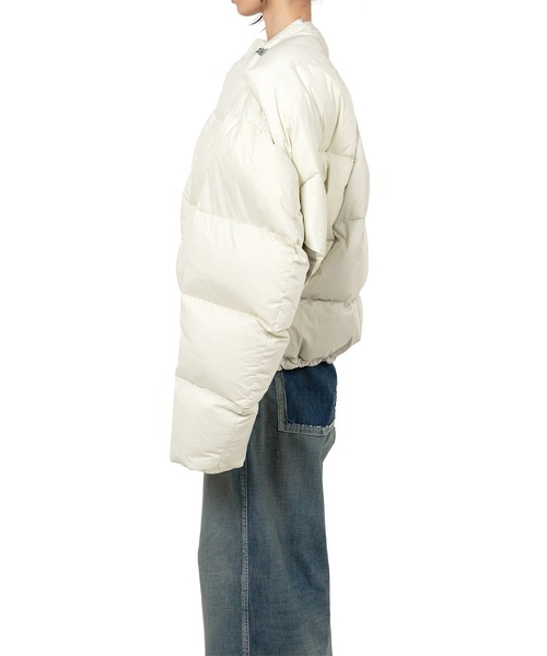 ダウンコート ダウンジャケット Reversed Front Down Jacket レディースの画像