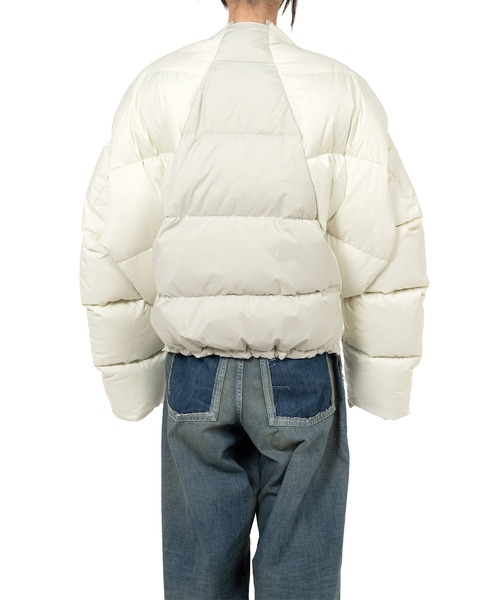 ダウンコート ダウンジャケット Reversed Front Down Jacket レディースの画像