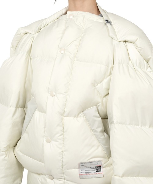 ダウンコート ダウンジャケット Reversed Front Down Jacket レディースの画像