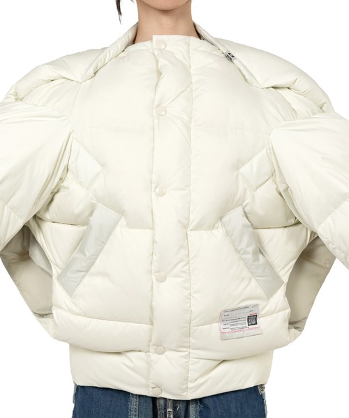 ダウンコート ダウンジャケット Reversed Front Down Jacket レディースの画像