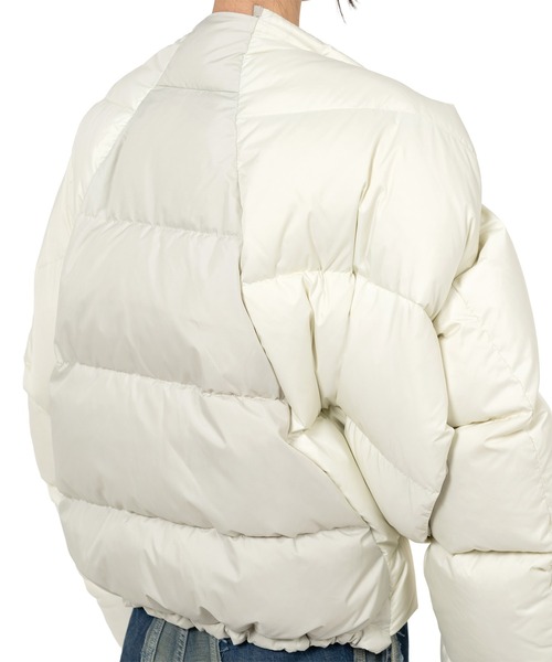ダウンコート ダウンジャケット Reversed Front Down Jacket レディースの画像