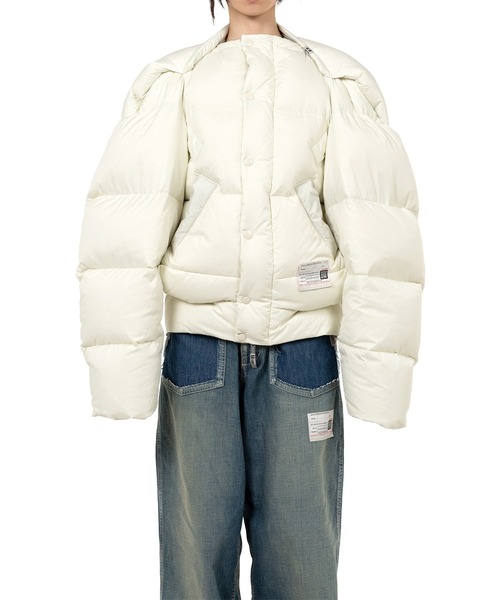 ダウンコート ダウンジャケット Reversed Front Down Jacket レディースの画像