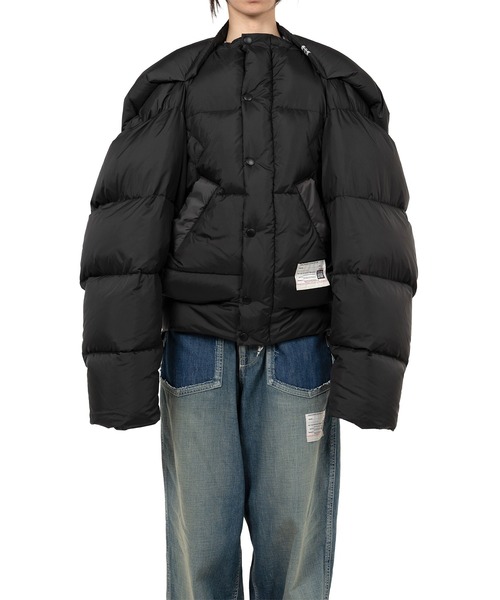 ダウンコート ダウンジャケット Reversed Front Down Jacket レディースの画像