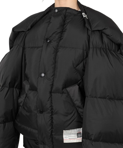 ダウンコート ダウンジャケット Reversed Front Down Jacket レディースの画像