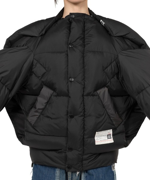 ダウンコート ダウンジャケット Reversed Front Down Jacket レディースの画像