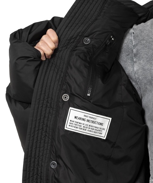 ダウンコート ダウンジャケット Reversed Front Down Jacket レディースの画像