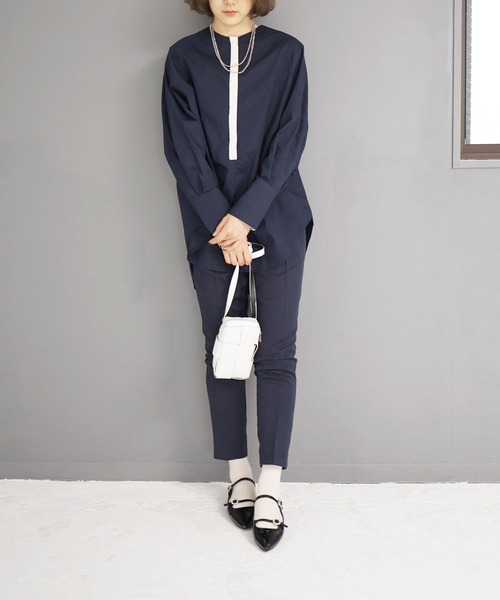 「SESTO」 フラットパンプス 22.5cm ブラック レディース