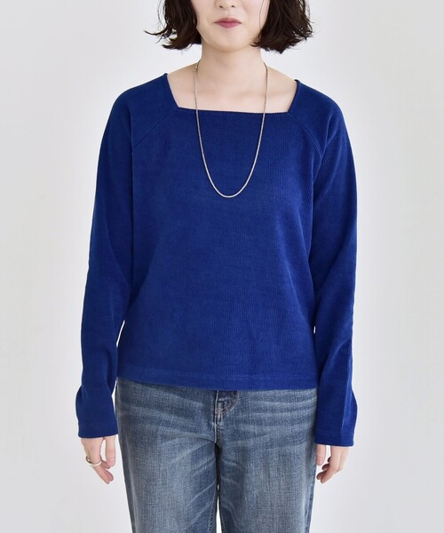 quaranciel tシャツ quaranciel:「洗濯機可能」ポリエステル ベロア