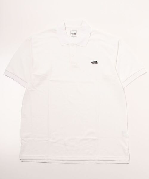 THE NORTH FACE ホワイト ポロシャツ XLサイズ THE NORTH FACE 「THE FACE」 半袖ポロシャツ X-LARGE ホワイト