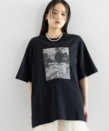 tシャツ モノクログラフィックプリントTシャツ レディース｜ZOZOTOWN Yahoo!店