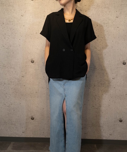 THEODORIC.dy レイヤードセットジャケット Lace Twill Camisole One-piece | THEODORIC.dy公式通販 | セオ