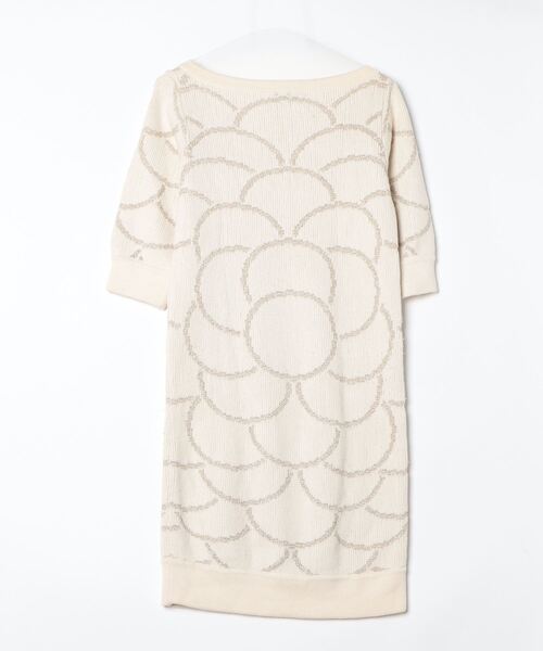 「tibi」 ニットワンピース S ベージュ レディース_画像2