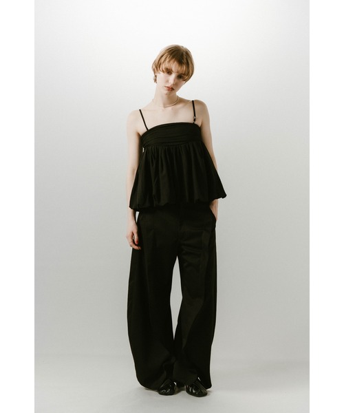 Knuth Marf パンツ slit deformed pants(unisex) レディース